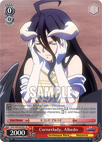 Cornerlady, Albedo